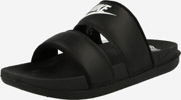 Nike Sportswear Mules 'OFFCOURT DUO SLIDE' in Black: front