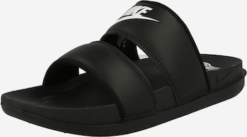 Nike Sportswear Muiltjes 'OFFCOURT DUO SLIDE' in Zwart: voorkant