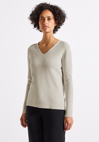 STREET ONE Pullover in Beige: Vorderseite