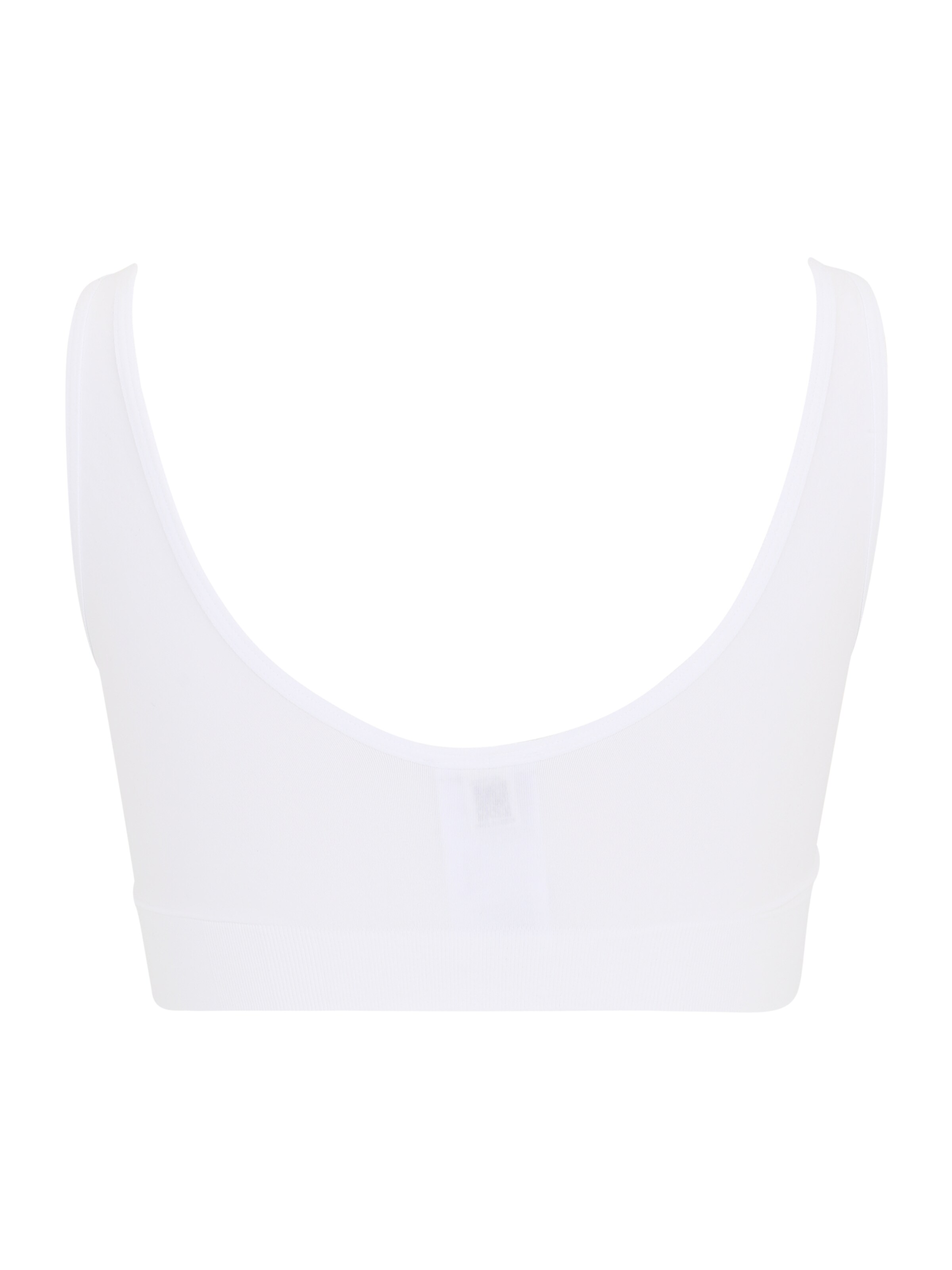 Bustier Soutien-gorge de sport ADIDAS SPORTSWEAR en blanc