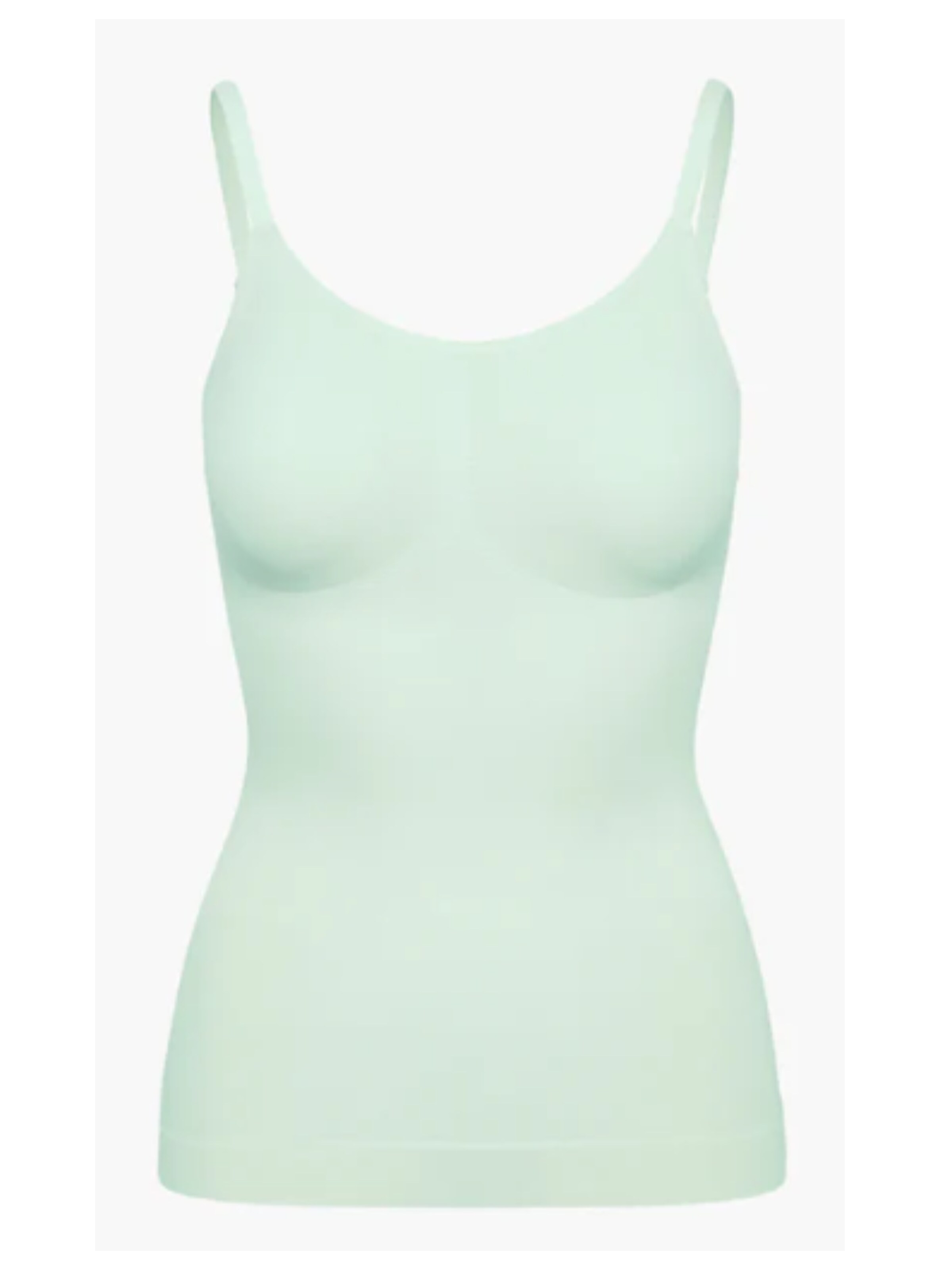 cfab (formerly creamy fabrics) Shaping Top 'Shaping Cami' in Green: front