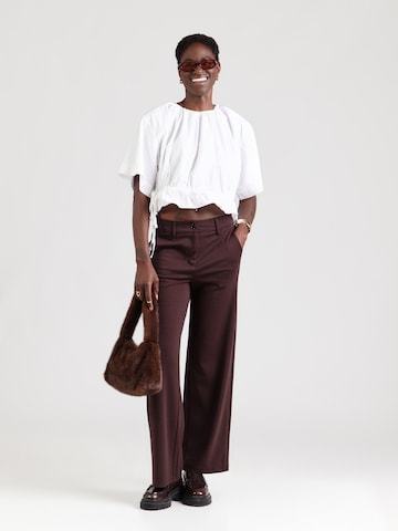 Soyaconcept Wide leg Pants 'Daniela 9' in Brown