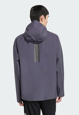 ADIDAS SPORTSWEAR Sportovní bunda 'Essentials' – šedá