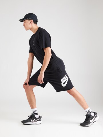 Loosefit Pantaloni 'CLUB ALUMNI' di Nike Sportswear in nero