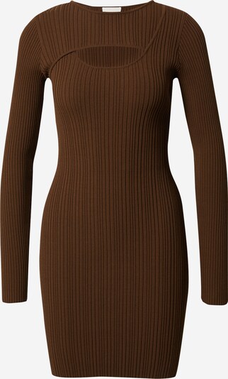 LeGer by Lena Gercke Vestido de malha 'Swantje' em chocolate, Vista do produto