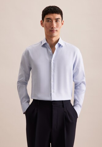 SEIDENSTICKER Regular fit Business shirt in Blue: front