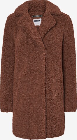 Manteau d’hiver 'Teddy' Noisy may en marron : devant