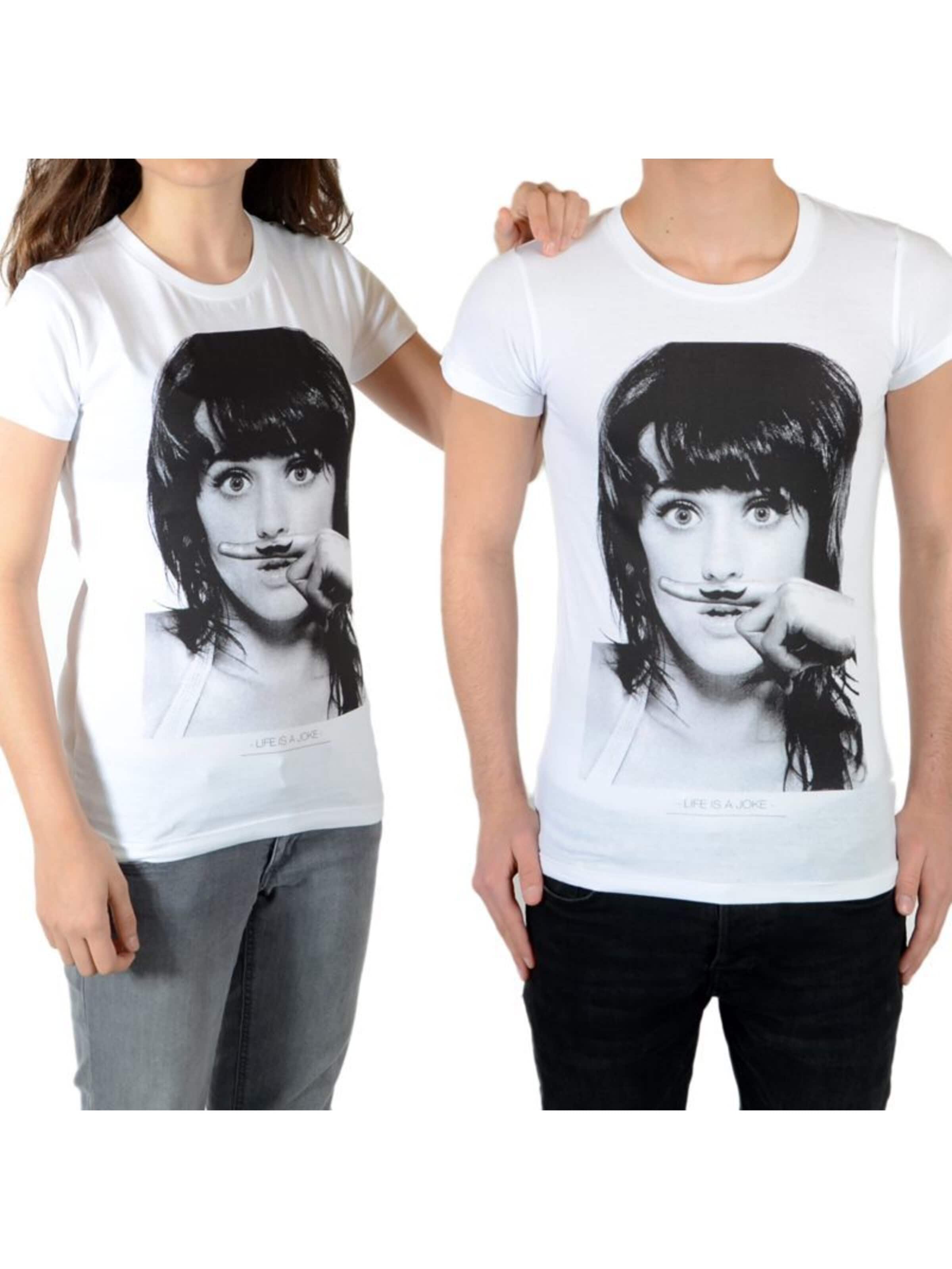 Maglietta di ELEVEN PARIS in bianco: frontale