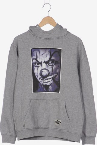 joker brand Sweatshirt & Zip-Up Hoodie in L in Grey: front