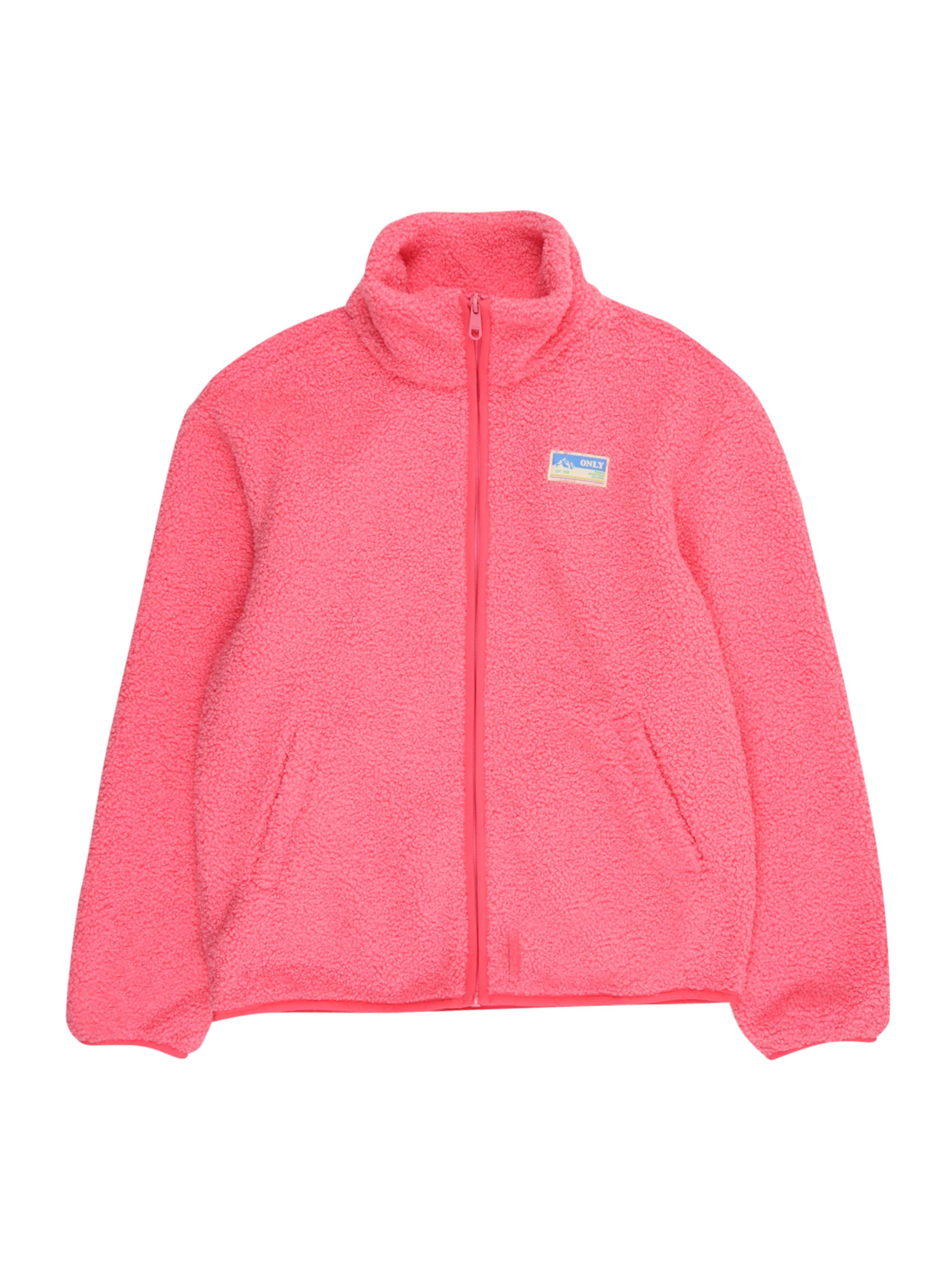 ONLY GIRLS Flisová bunda 'KOGEva' - Ružová: predná strana