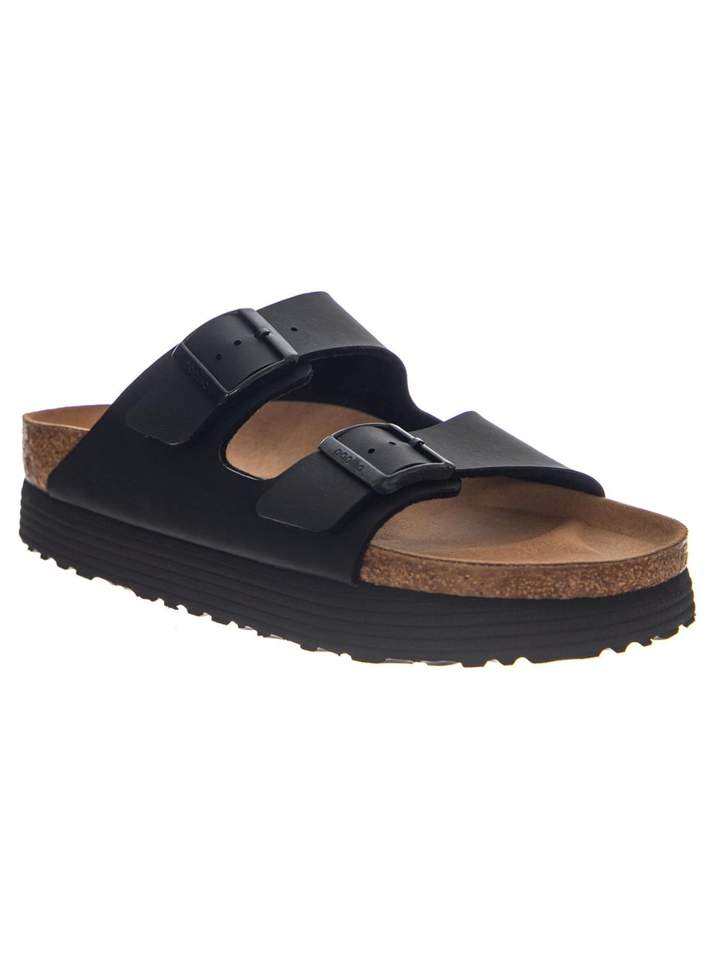 BIRKENSTOCK Sandały 'ARIZONA GROOVED BLACK' w rozmiarze 37 w kolorze czarnym, Podgląd produktu
