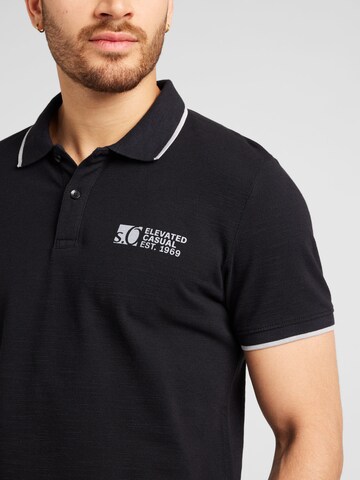 s.Oliver Poloshirt in Schwarz