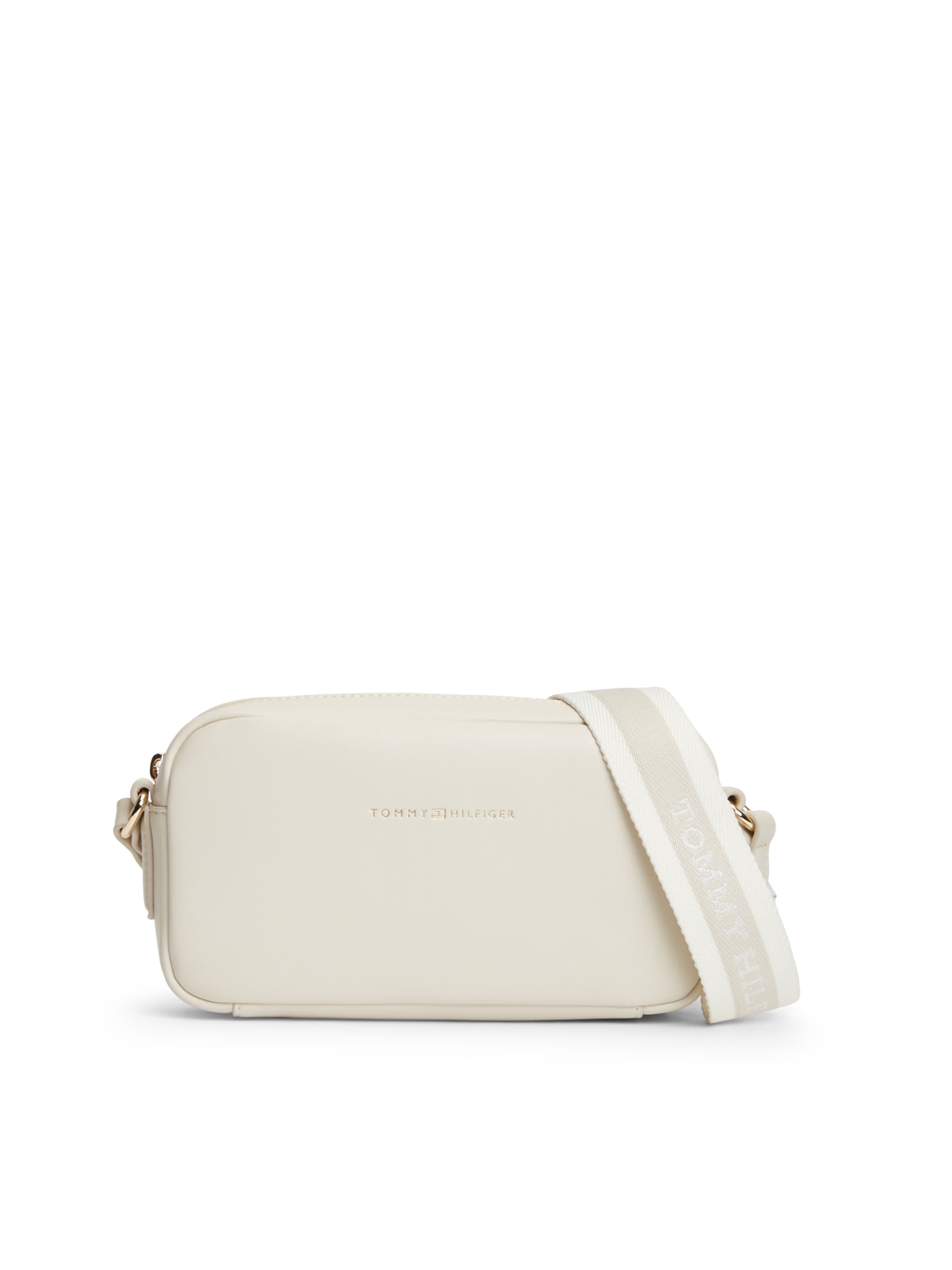 TOMMY HILFIGER Skuldertaske 'ESSENTIAL' i beige: forside