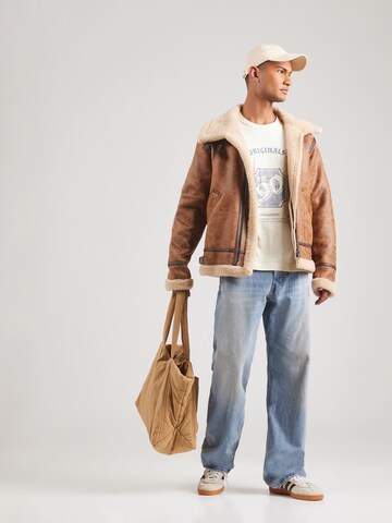 Maglietta 'JORMEADOWS' di JACK & JONES in bianco