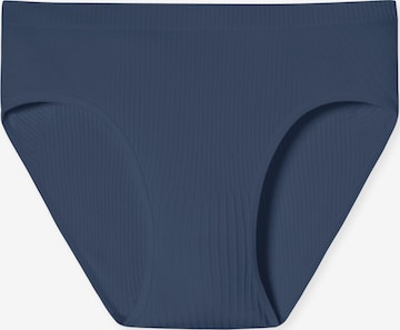 SCHIESSER Panty ' Seamless Rib ' in Blue: front