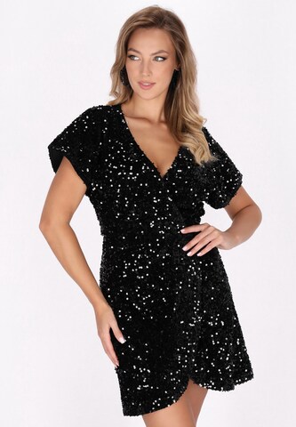 faina Cocktail dress in Black: front