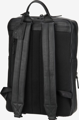 Burkely Rucksack 'Mason' in Schwarz