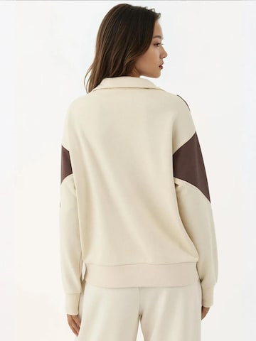 Sweat-shirt Hiccup en blanc