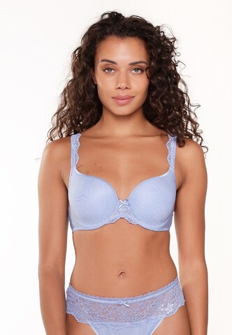 Invisible Soutien-gorge LingaDore en bleu : devant