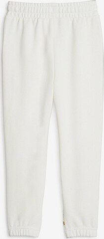 PUMA - Tapered Pantalón en blanco