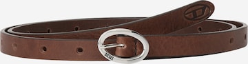 Ceinture 'B-CLAY' DIESEL en marron : devant