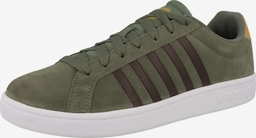 K-SWISS Sneakers 'Court Tiebreak' in Green: front