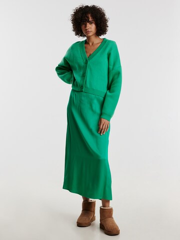 Geacă tricotată 'Etta' de la EDITED pe verde