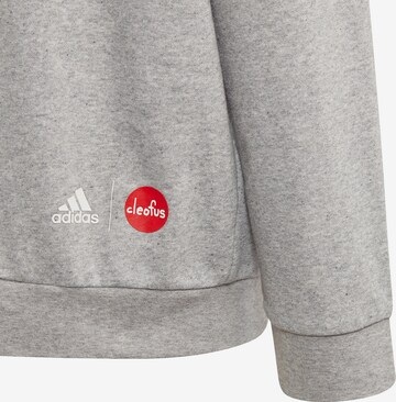 ADIDAS PERFORMANCE Regular Fit Sportsweatshirt in Grau