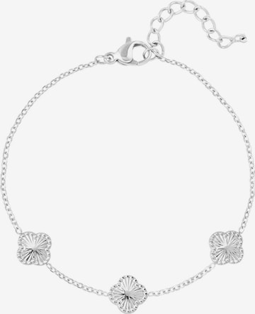 Cala Rose Armband 'ALICE' in Silber: Vorderseite