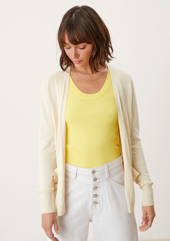 s.Oliver Knit cardigan in Beige: front