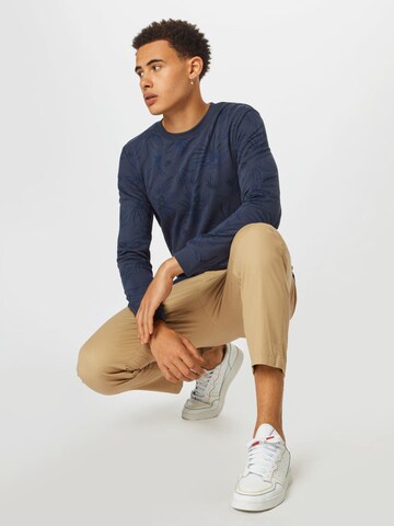 TOM TAILOR DENIM Sweatshirt in Blue