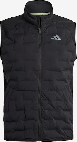 Gilet de sport 'Adizero' ADIDAS PERFORMANCE en noir : devant