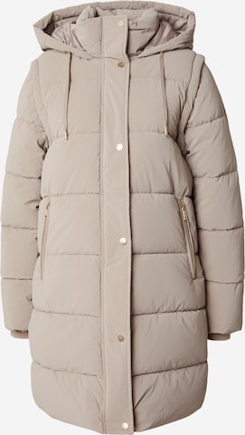 Manteau d’hiver 'ONLDIXIE' ONLY en beige : devant