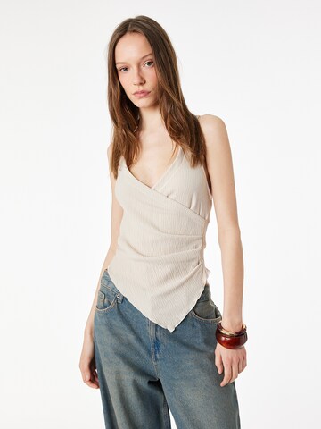 Koton Blouse in Beige: voorkant