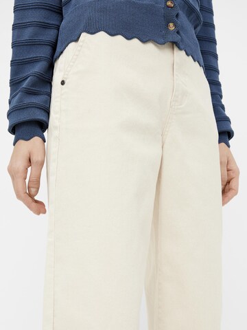 OBJECT Loose fit Jeans 'MARINA' in Beige