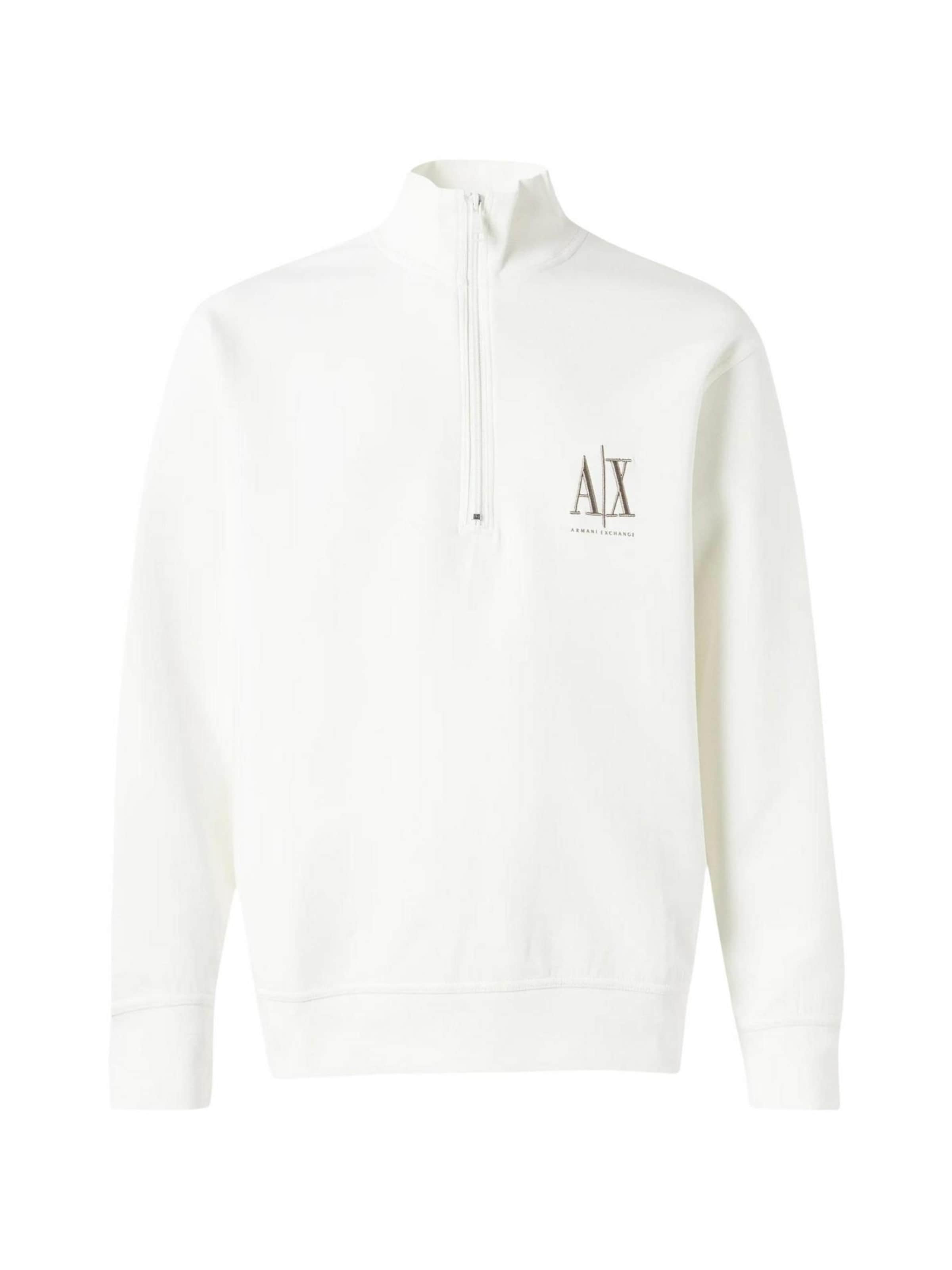 Pullover 'XM000370 AF10818' di ARMANI EXCHANGE in bianco: frontale