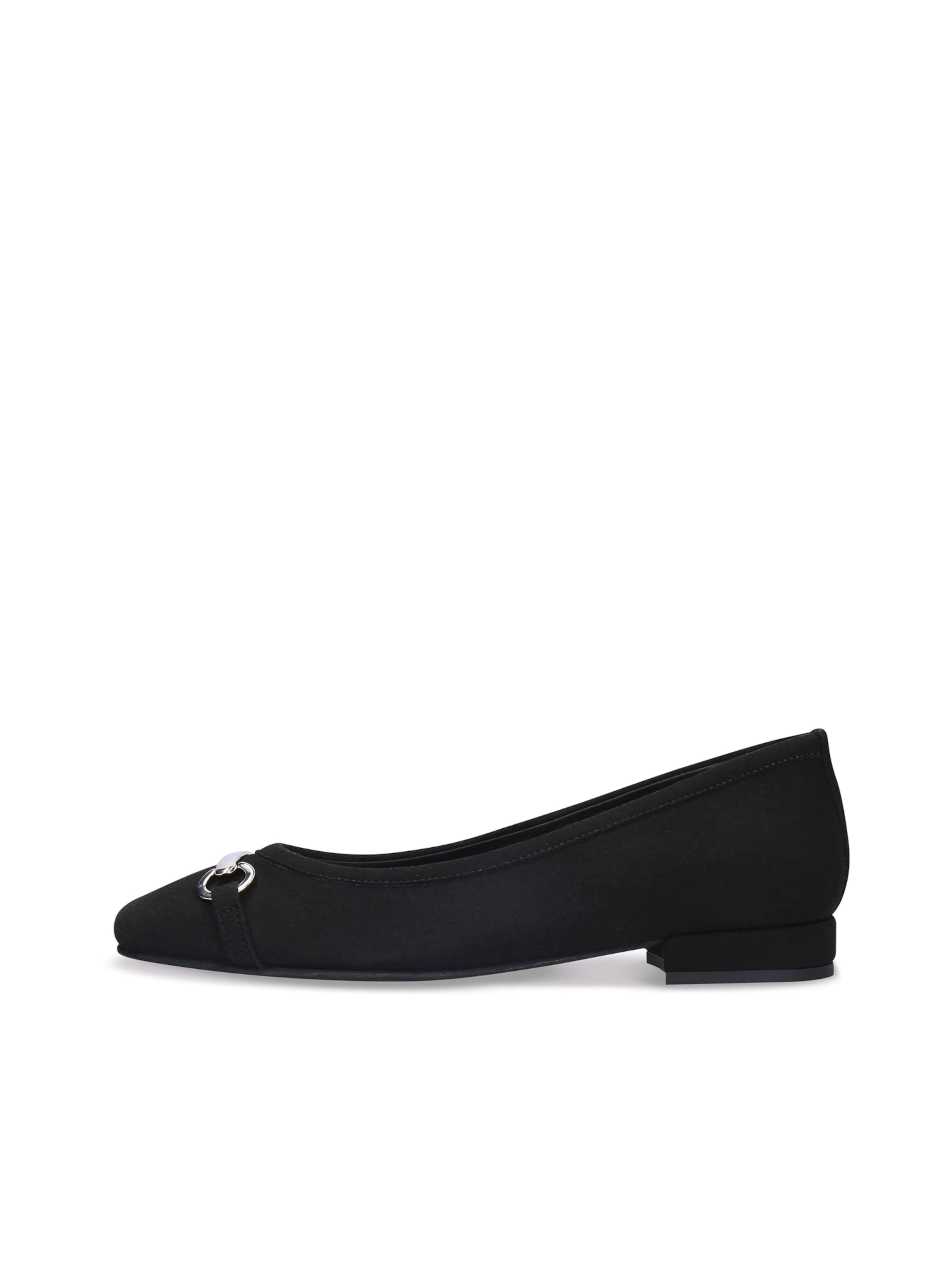 nae Vegan Shoes - Zapatillas de casa 'CLAIRE' en negro: frente
