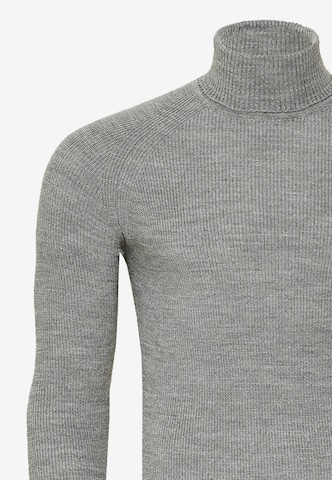 Rusty Neal Pullover mit stilvollem Rollkragen in Grau