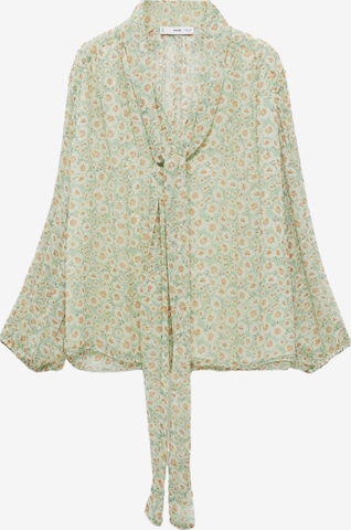 Chemisier 'BELLE' MANGO en vert : devant