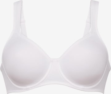 ROSA FAIA Bra 'Twin' in White: front