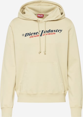 Sweat-shirt 'GINN' DIESEL en vert : devant