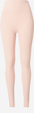 Yvette Sports Skinny Športové nohavice 'Angi' - ružová: predná strana