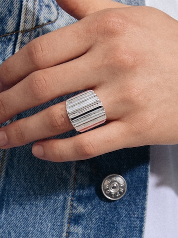 Pilgrim Ring 'Laurel' in Silber