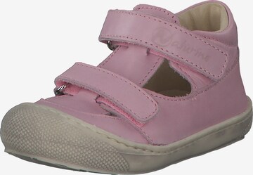 NATURINO First-Step Shoes 'Puffy' in Pink: front