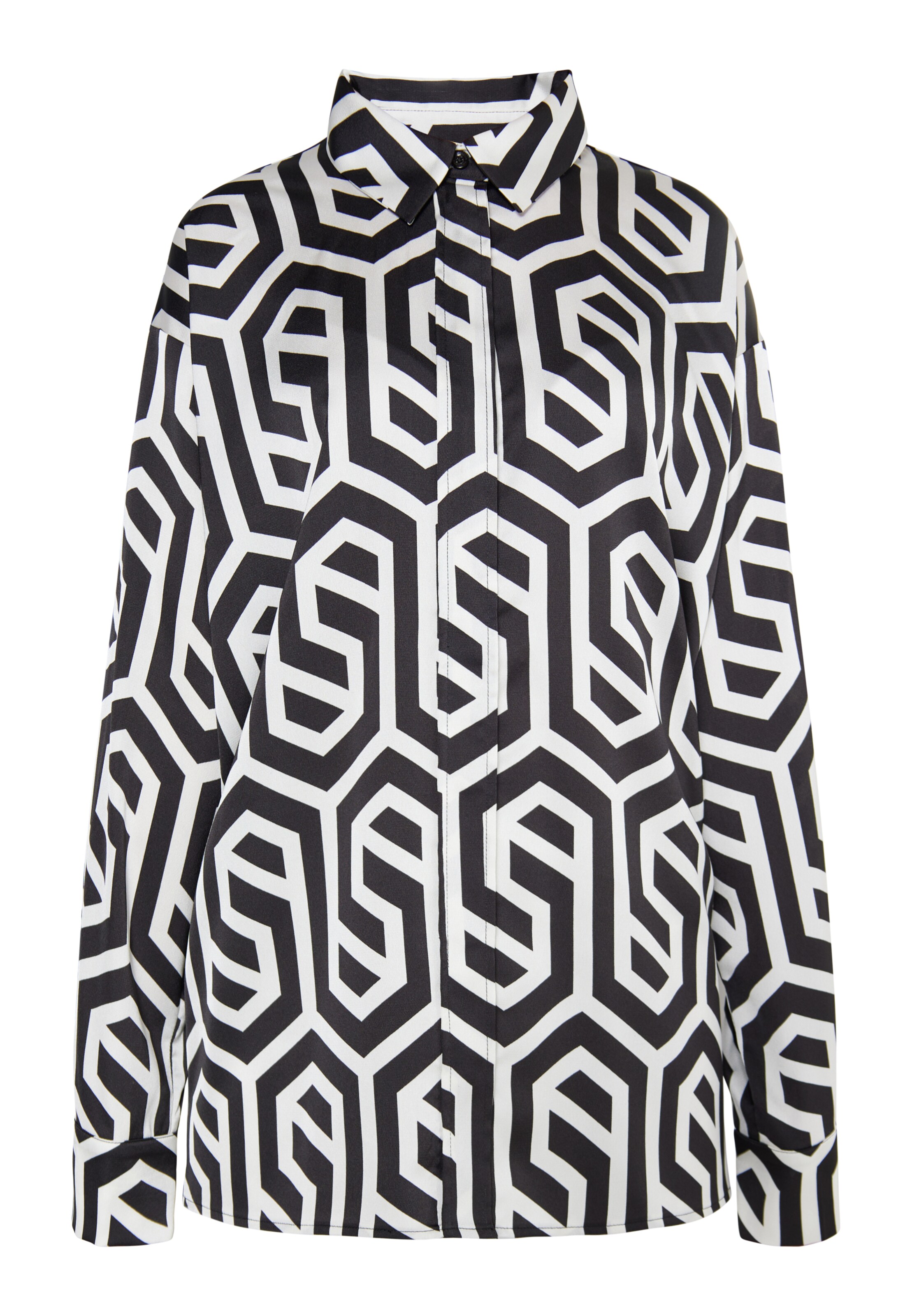 DreiMaster Klassik Blúzka - Čierna: predná strana