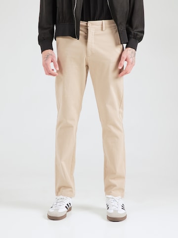 Regular Pantalon chino Pepe Jeans en beige : devant