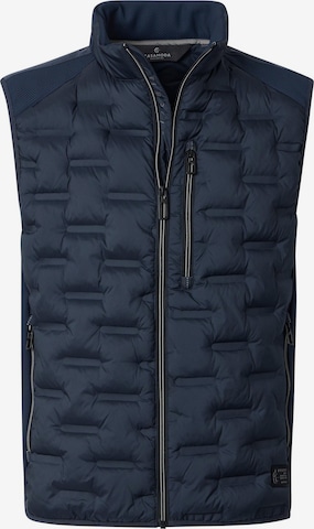 CASAMODA Bodywarmer 'Basic' in Blauw: voorkant