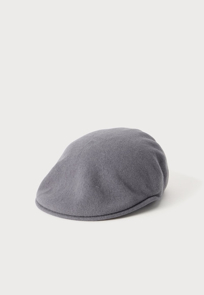 KANGOL Σκούφος σε 55-56 σε πέτρα / λευκό, Άποψη προϊόντος