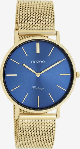 OOZOO Analog Watch in Gold: front