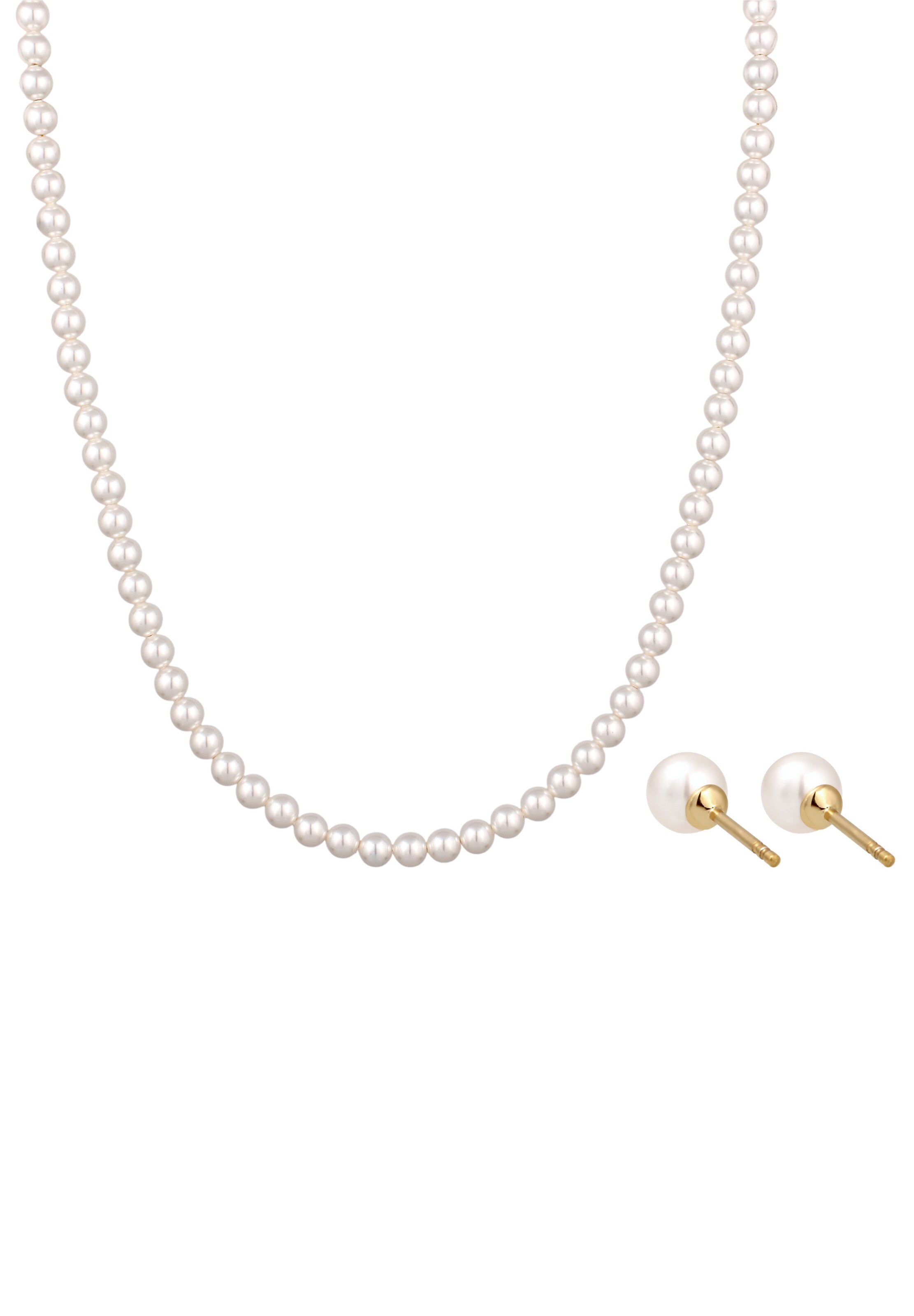 Parure de bijoux ELLI en blanc